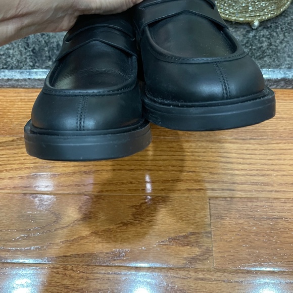 COPENHAGEN STUDIOS Vitello Mocassins épais noirs - Picture 9 of 14